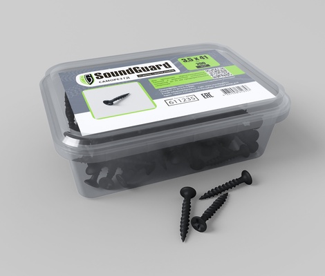 Саморезы SoundGuard ГД 3,5х41 200шт. Саморезы SoundGuard ГД 3,5х41 200шт.